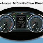New Monochrome MID With Clear Blue Illumination