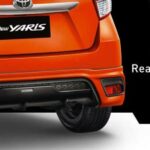 rear bumper spoiler yaris