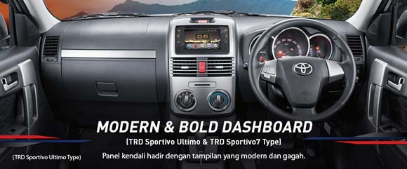 Toyota Rush TRD Sportivo 7 & Ultimo 2017 - Medium SUV Keluarga