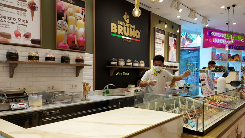 Bruno Gelato Beachwalk Shopping Center