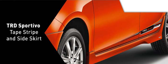 side skirt toyota yaris
