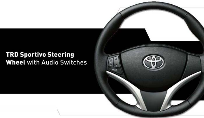 steering wheel Yaris