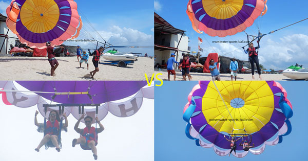 Jenis Permainan Bali Parasailing