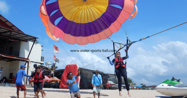 Single Parasailing Harga Watersport Bali