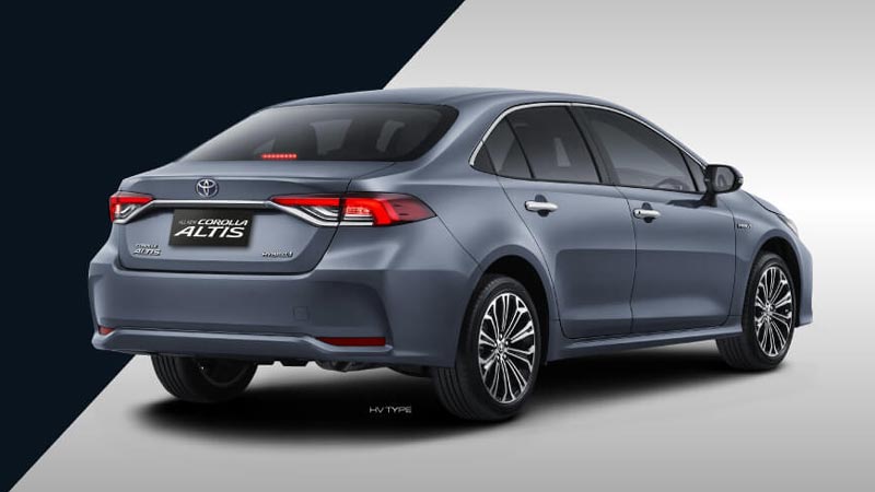 Eksterior Belakang Corolla Altis