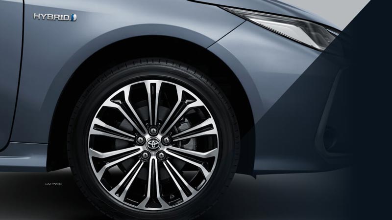 Eksterior Samping Corolla Altis