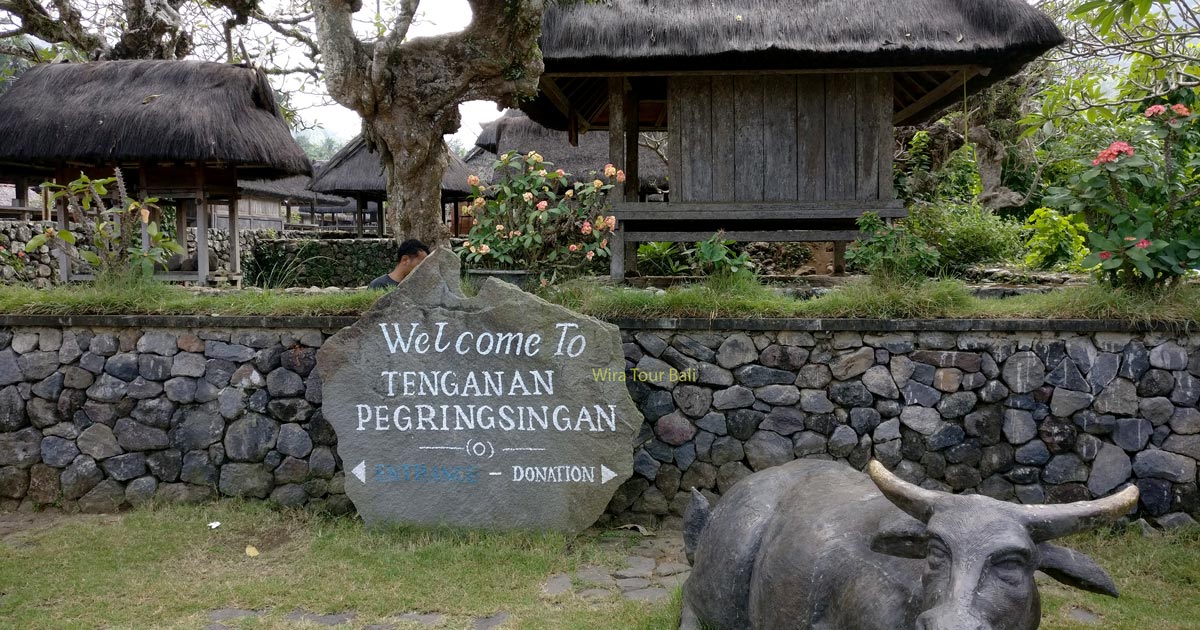 Tenganan Pegringsingan Bali, Keunikan Desa Kerajinan Kain