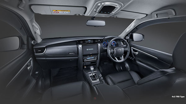 Fitur Interior All New Fortuner Facelift 2x4 TRD