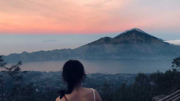 Pemandangan Sunrise Gunung Batur Kintamani - Paket Tour Bali 4 Hari