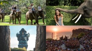 Paket Liburan Naik Gajah Uluwatu Tour Bali