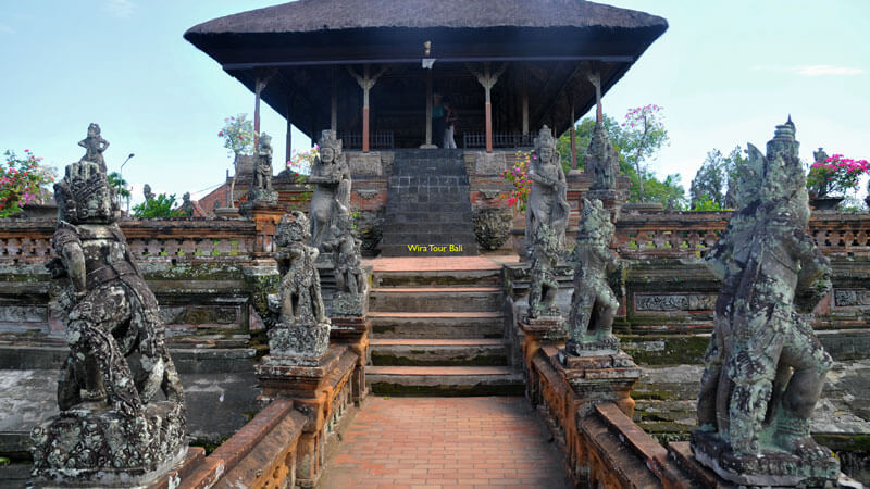 Tampak depan Kerta Gosa, Klungkung Wisata Budaya Bali