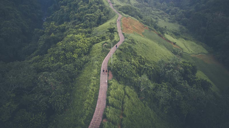 Jalan Jalan Bukit Campuhan Ubud