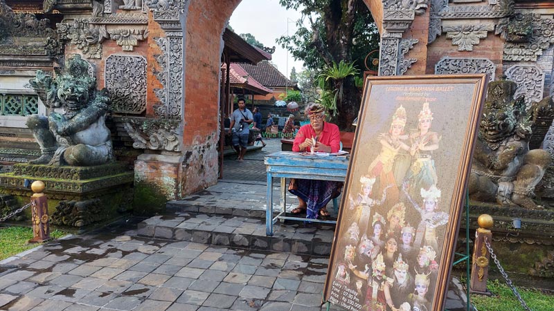 Lokasi Pembelian Tiket Tari Legong Ubud