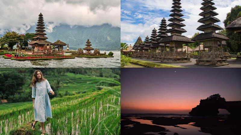 Paket Bedugul Jatiluwih Tanah Lot Tour 1 Hari di Bali