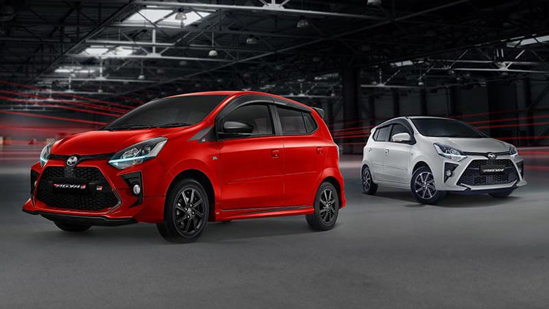 Desain Eksterior Toyota Agya GR Sport