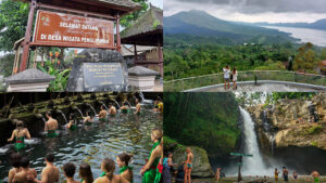 Kombinasi Destinasi Wisata: Desa Penglipuran, Gunung Batur, Pura Tirta Empul, dan Air Terjun Tegenungan