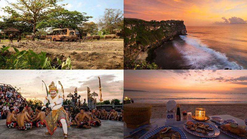 Berbagai pilihan paket wisata kombinasi Wira Tour Bali