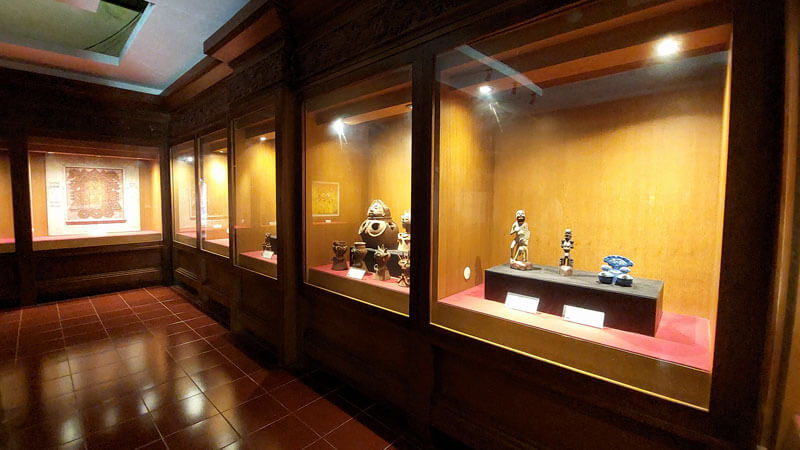 Eksibisi Interior Gedung Karangasem Museum Bali