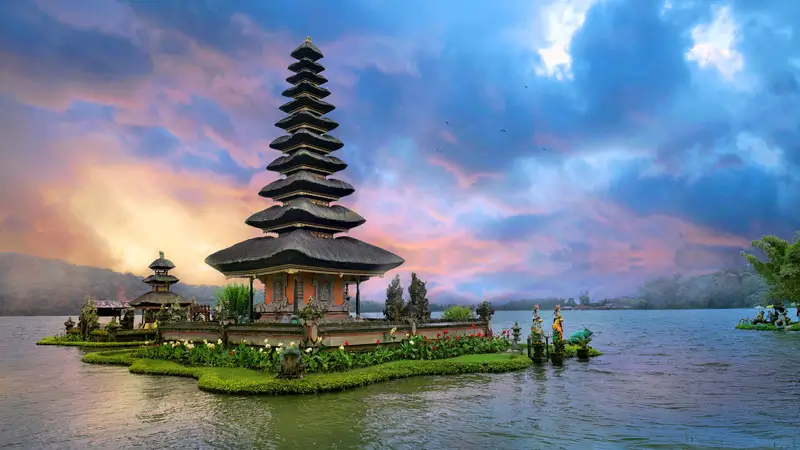 Pura Ulun Danu di Danau Beratan