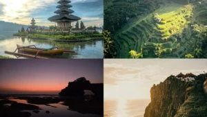 Tempat wisata di Bali: Tanah Lot, Uluwatu, Tegallalang, Ulun Danu