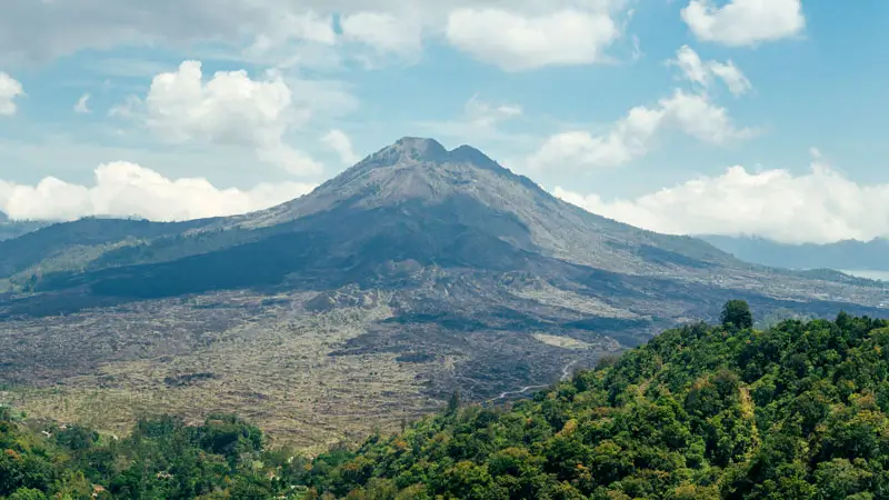 Pemandangan Gunung Batur dari Kintamani