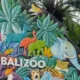 Sign Bali Zoo di pintu masuk, patokan lokasi sebelum cek jam buka Bali Zoo